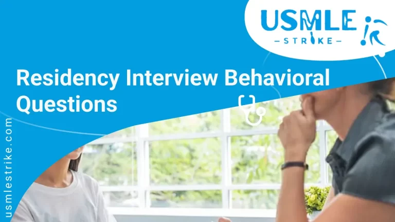 Residency Interview Behavioral Questions