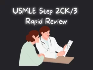 USMLE Step 2ck/3